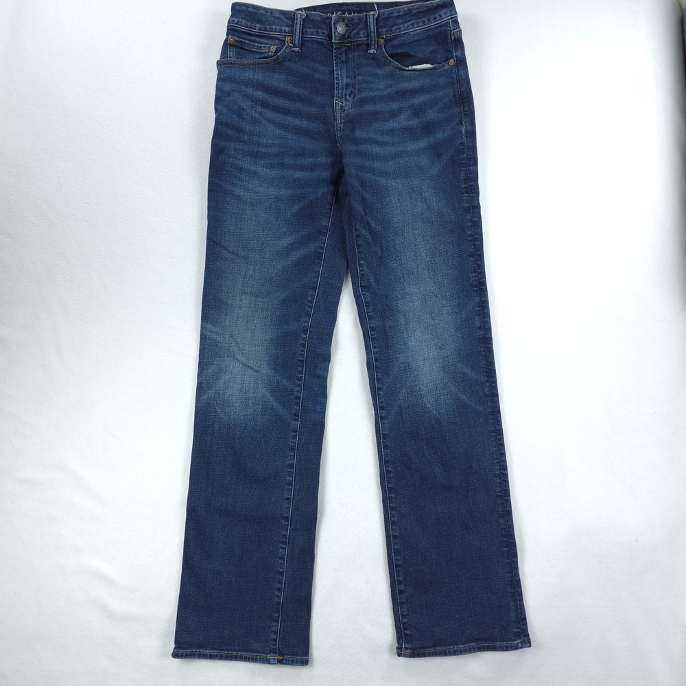 American Eagle Jeans Mens 30x36 Blue Airflex+ Classic Bootcut Stretch Denim